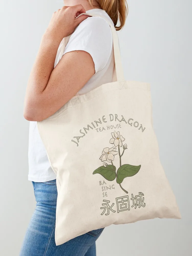 Jasmine Dragon Tea House Tote Bag Custom bag tote bag university hand Eco