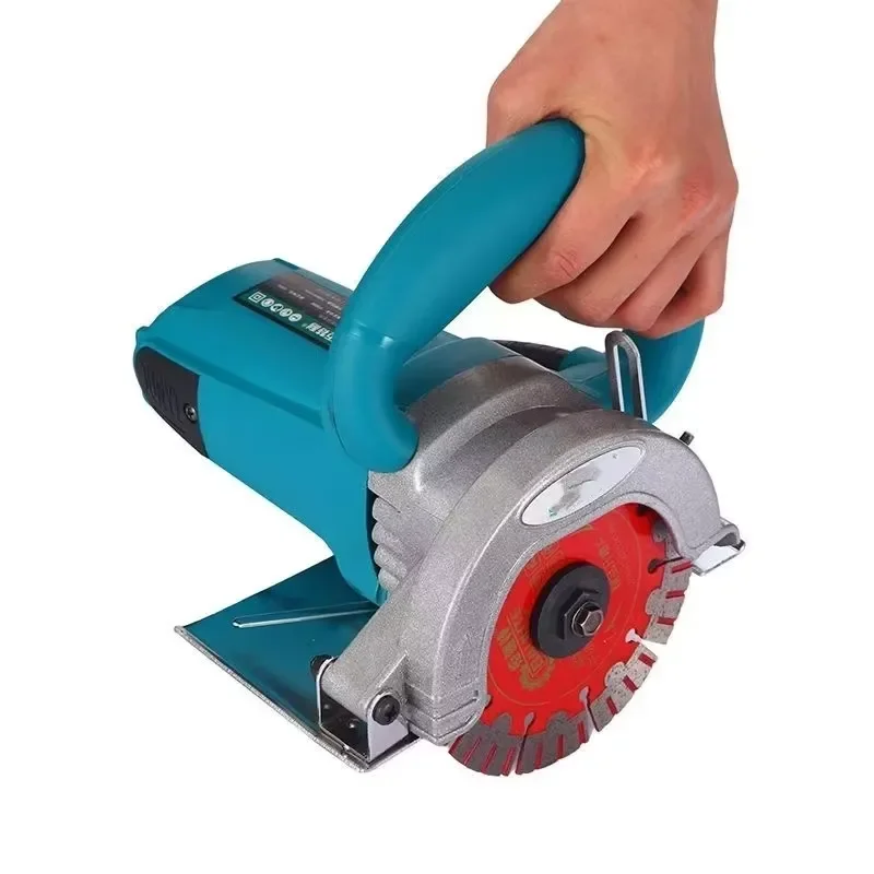 Electric Marble Cutting Machine Portable Tile Saw Stone Cutter Power Tool for Granite Ceramic Floor Wall Professional Use
