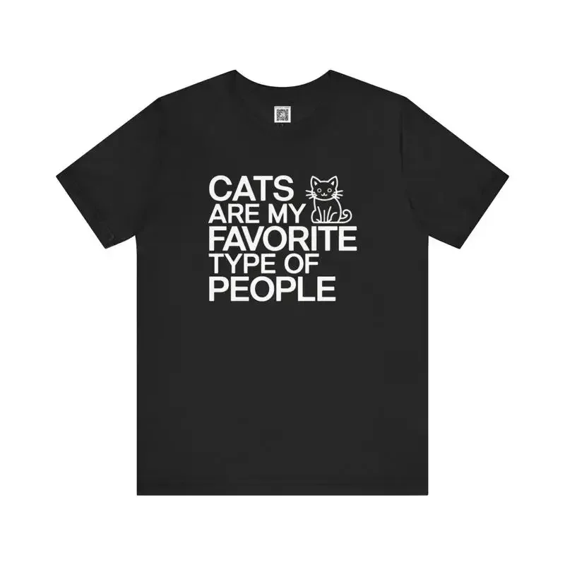 Katzen sind mein Lieblingsmenschen-Typ, T-Shirt