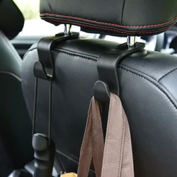 Ganchos universales de almacenamiento para coche, colgador de asiento de coche, organizador de plástico, soporte para bolso, monedero, 1 unidad