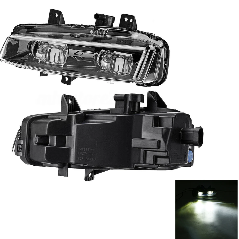 Luz antiniebla de parachoques delantero para Range Rover Evoque, lámpara diurna de señal de giro dinámica de coche negro, Bombilla antiniebla, 2010-2015