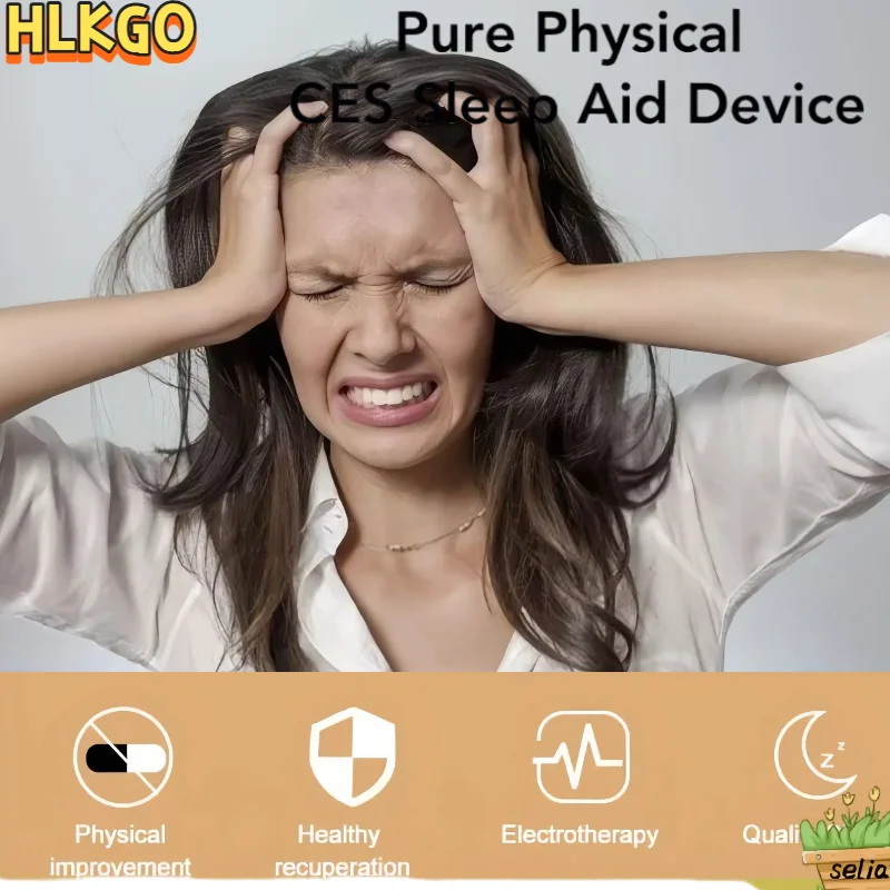 

Светодиодный дисплей CES Терапевтический аппарат Регулируемая интенсивность Стимуляция мозга для улучшения сна и снятия стресса