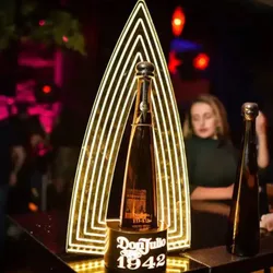 LED SPEARHEAD Don Julio 1942 Tequila Bottle Presenter VIP Service Glorifier Neon Sign for DJ Disco Event Party Lounge NightClub