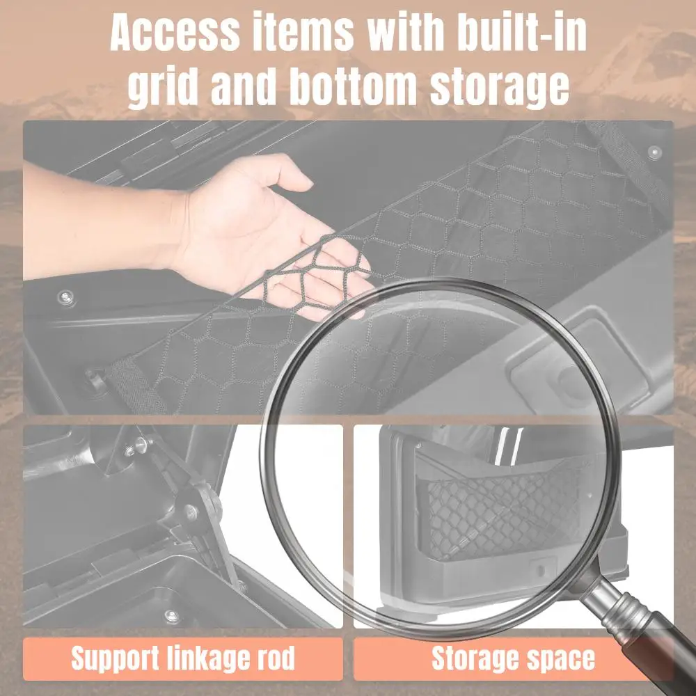 

Car Exterior Storage Tool Box with Lock for Land Rover Defender 2020-2024 (110)