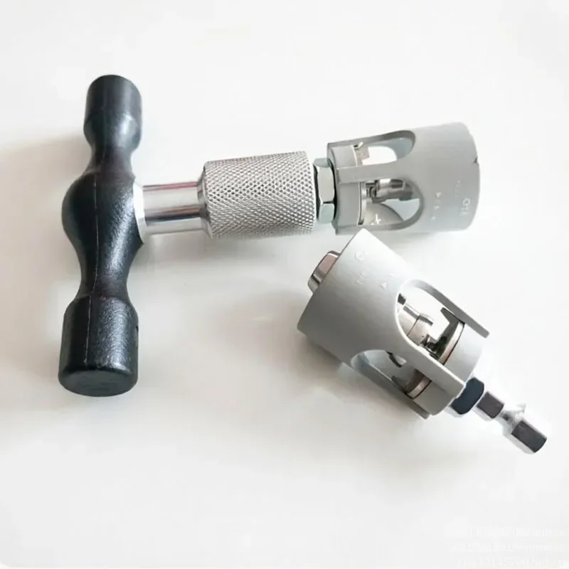Inner & Outer Chamfering, Reaming & Calibrating Tool for PEX/PERT Pipe - Aluminum Plastic Pipe Deburring Tool