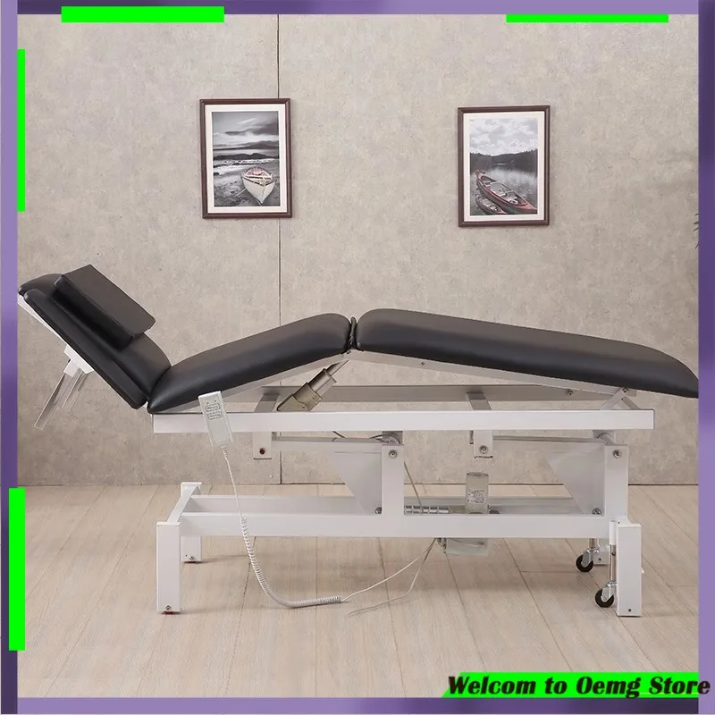 

Wide Professional Massage Bed Head Support Cosmetology Treatment Massage Bed Cosmetic Aesthetic Massageliege Salon Furniture