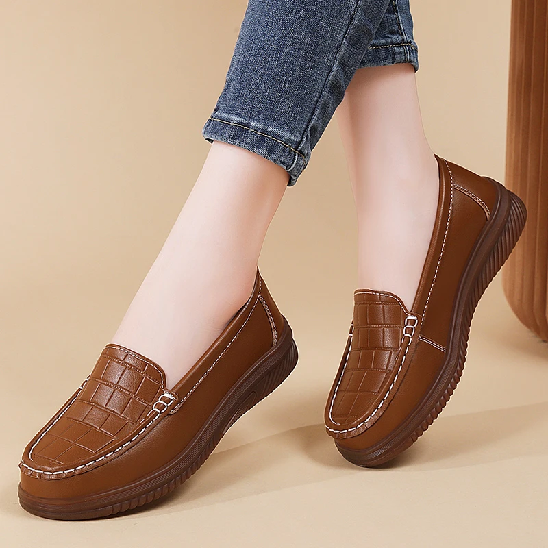 

Fashion Loafers New Large Size Women's Casual Sports Shoes Sneakers Soft Lightweight Comfort Walking Footwear