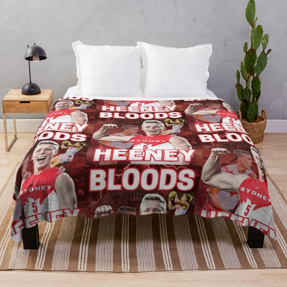 

Isaac Heeney Sydney Swans Afl Football Throw Blanket Soft Single Blankets