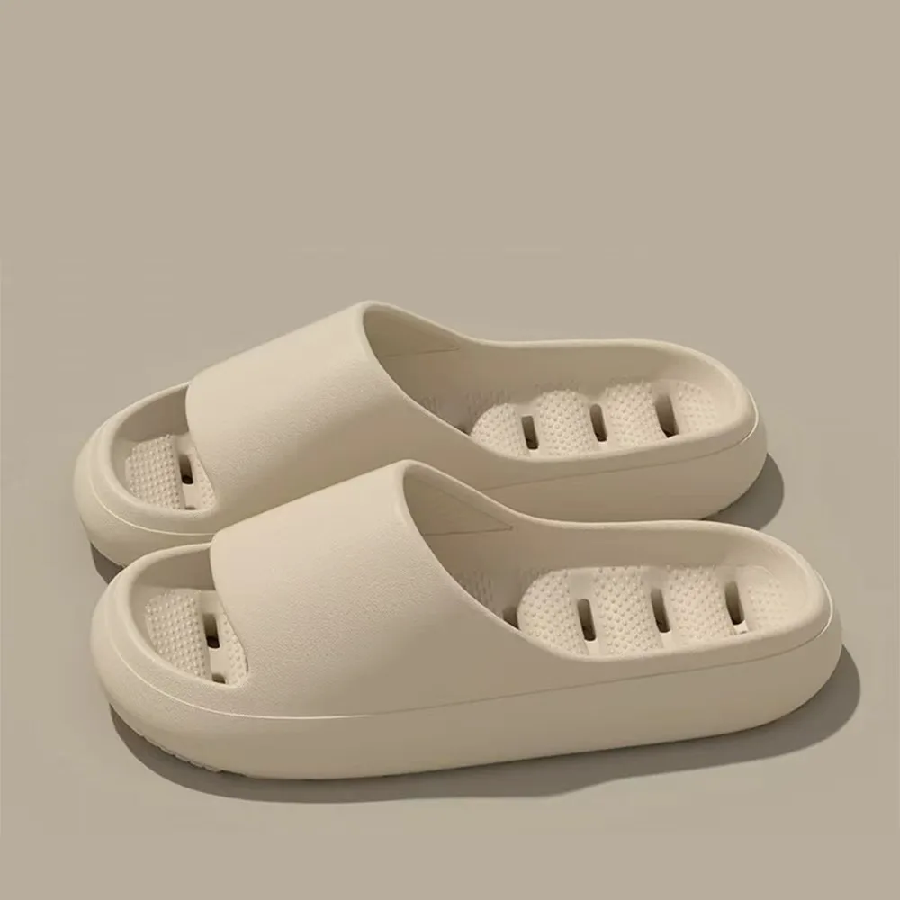 الصيف نعال حمام داخلي المنزل الاستحمام الجوف خارج التجفيف السريع النعال زوجين النعال الرجال والنساء شبشب صيفي #3