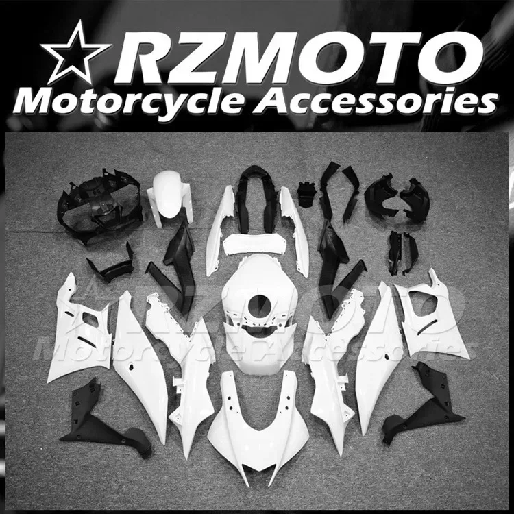 

4Gifts New ABS Fairing For Fit YAMAHA YZF R3 R25 19 20 21 22 2019 2020 2021 2022 Bike Fairings Kit Bodywork Shell Custom White