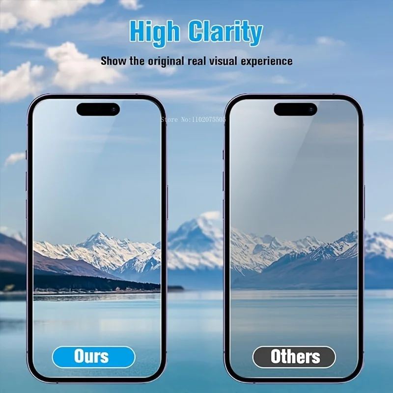 2Pcs Privacy Screen Protector Tempered Glass For IPhone 11 12 13 Pro Max Mini 14 15 Pro Plus XR XS Max SE 2020 7 8Plus Glass