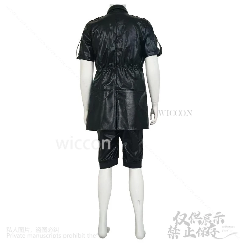 أزياء Nokutisu Rushisu Cheramu أنيمي لعبة FF التأثيرية أزياء الخيال القوطي الشرير Y2K Jirai Kei برشام القمم والسراويل الباروكات حسب الطلب