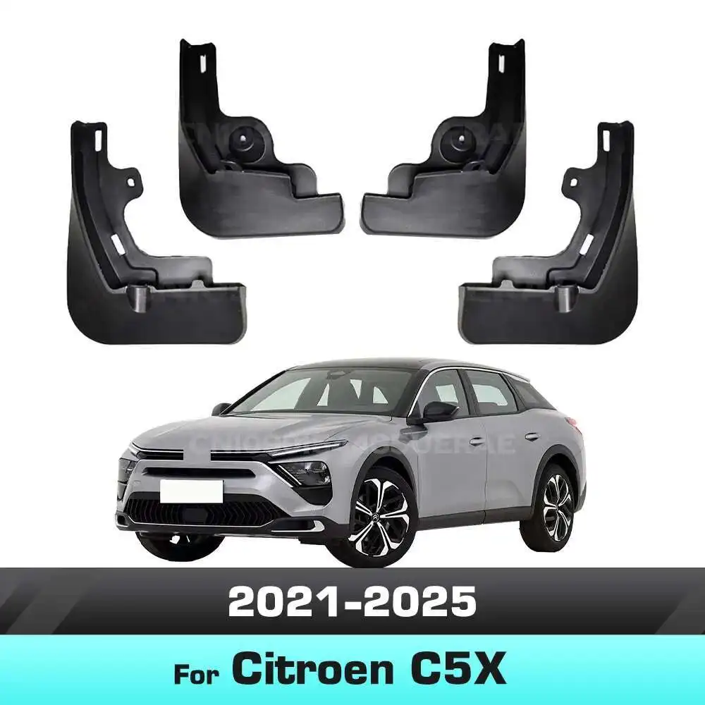 

Fender For Citroen C5X 2021-2025 2022 2023 2024 Mudguard Mud Flaps Guard Splash Flap Mudguards Car Accessories