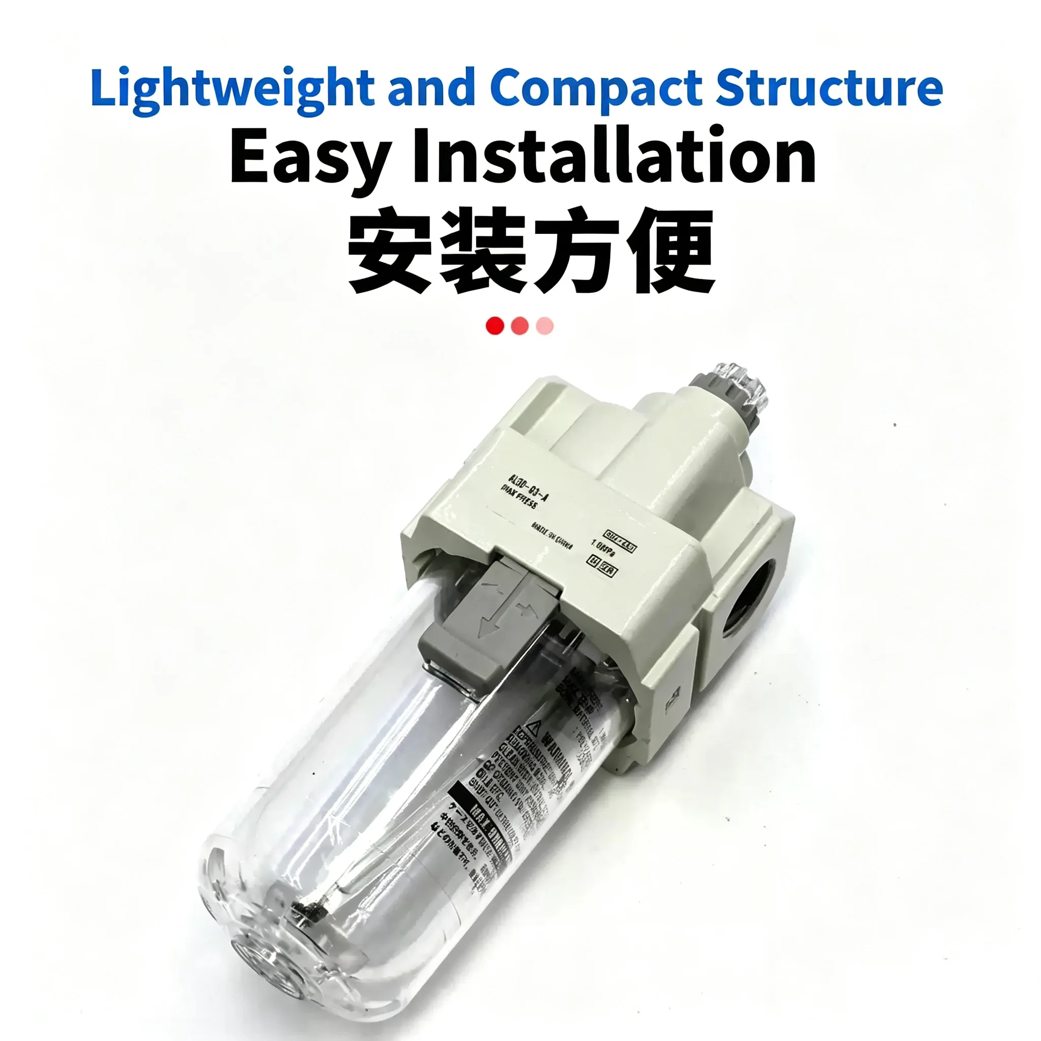 Oil mist lubricator AL20-02 AL30-02-03-A AL40-04-A AL50-06-10-8-A lubricator