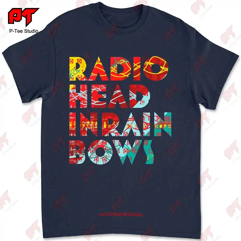 Radiohead In Rainbows Band Logo T-shirt R2S8