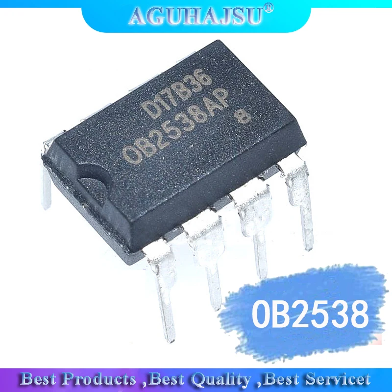 10PCS  OB2538 OB2538AP  Management IC OB2538 DIP-8   original