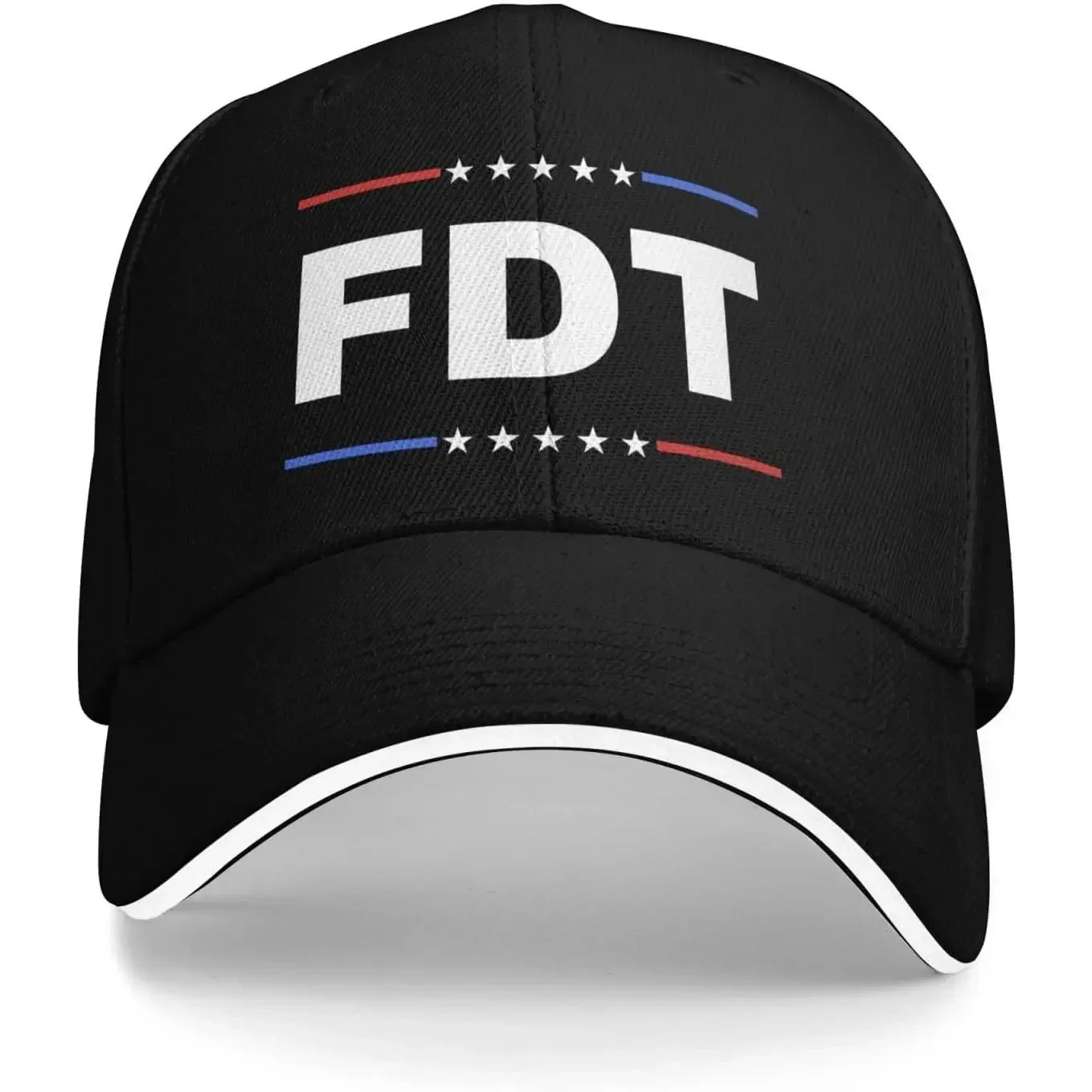Unisex Solid Trucker-Style Baseball Hat Cap, Outdoor Running Cap with Metal Adjustable Clasp & Wide Brim Sun Protection, Fits Most Head Sizes, Great for Travel Days & Daily Commuting, All Seasons, Hand Wash Care for Adults