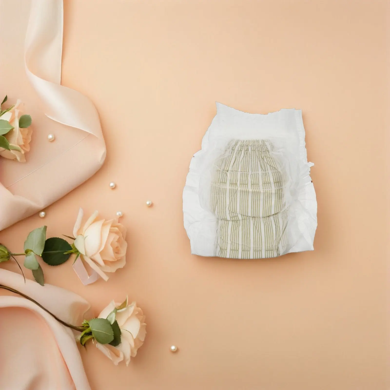 

11pcs Adult Diapers Waterproof Breathable Adjustable For Overnight Heavy Absorbency Leak-Proof Elderly Nappies Disposable Unisex