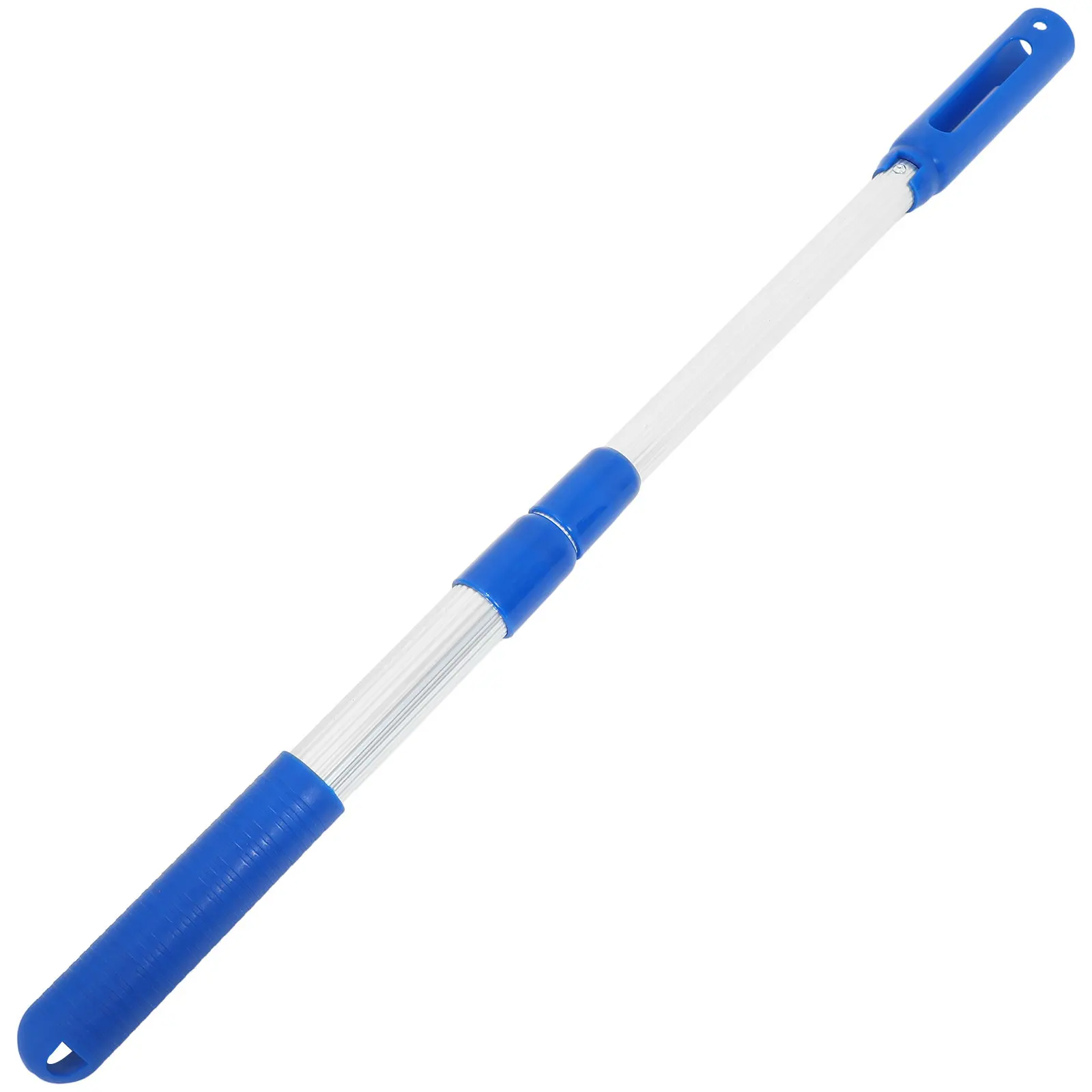 Detachable Aluminum Alloy Pool Pole Adjustable Telescopic Skimmer Handle Expandable Swimming Pool Cleaning Rod Grip