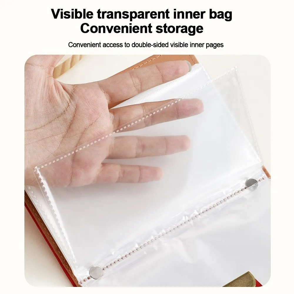 100 Envelopes Money Saving Challenge Save Money PU Mini Binder Savings Challenge Reusable Waterproof Savings Challenges Book