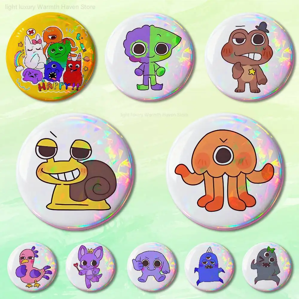 

Game G-Garten of B-Banban Custom Badges 75mm 44mm 25mm Brooch Backpack Hat Enamel Pins Accessories Toys Gifts