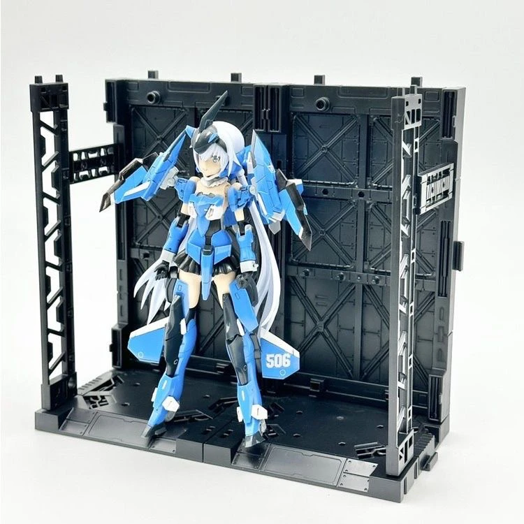 حامل عرض للقاعدة الأمامية، رف تخزين للنماذج، رف جاهزية للجنود بمقياس /2، سلسلة ألعاب روبوتات غاندام للأعمار 4 عامًا فما فوق #2