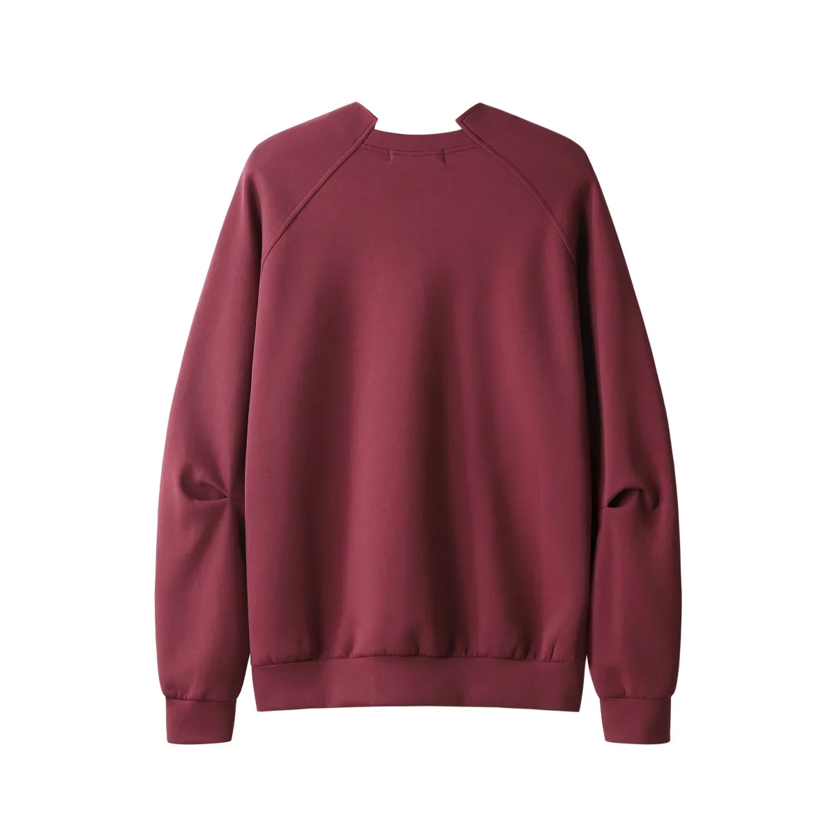 Folding Academia 3d Printed Letter Ladies Punk Goth Streetwear Oversized Sweatshirts Burgundy Pullovers for Women Men Winter