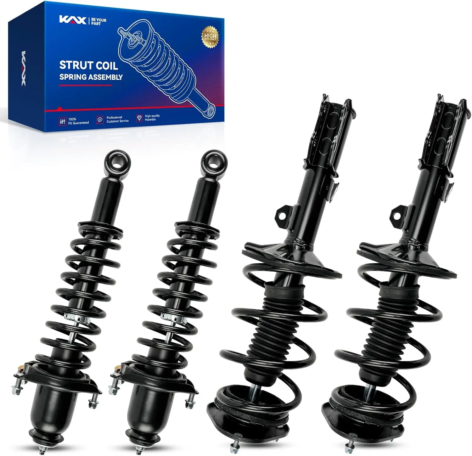 

Front Rear Struts for Toyota Corolla 2003-2008 Front Rear Shocks Quick Complete Struts Assembly, Replace 172114 172115 171373L 1