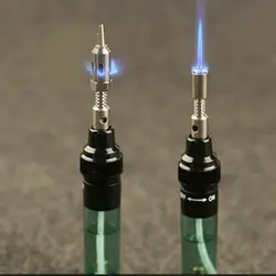 8ML Practical Multi-purpose Gas Soldering Iron Cordless Butane Tip Tool Solder Metal Iron Pen Adjustable for Repairing