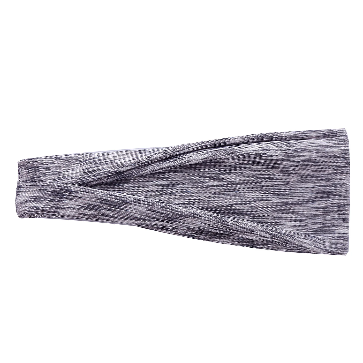 Rutschfeste Unisex-Schweißbänder, verbreitert, elastisch, für Yoga, Laufen, feuchtigkeitsableitendes Kopfband – Detail 12