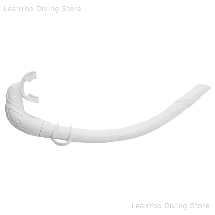 Soft Silicone Wet Diving Tube, Excellent Performance One-Piece Breathing Snorkel for Swimming and Scuba Diving