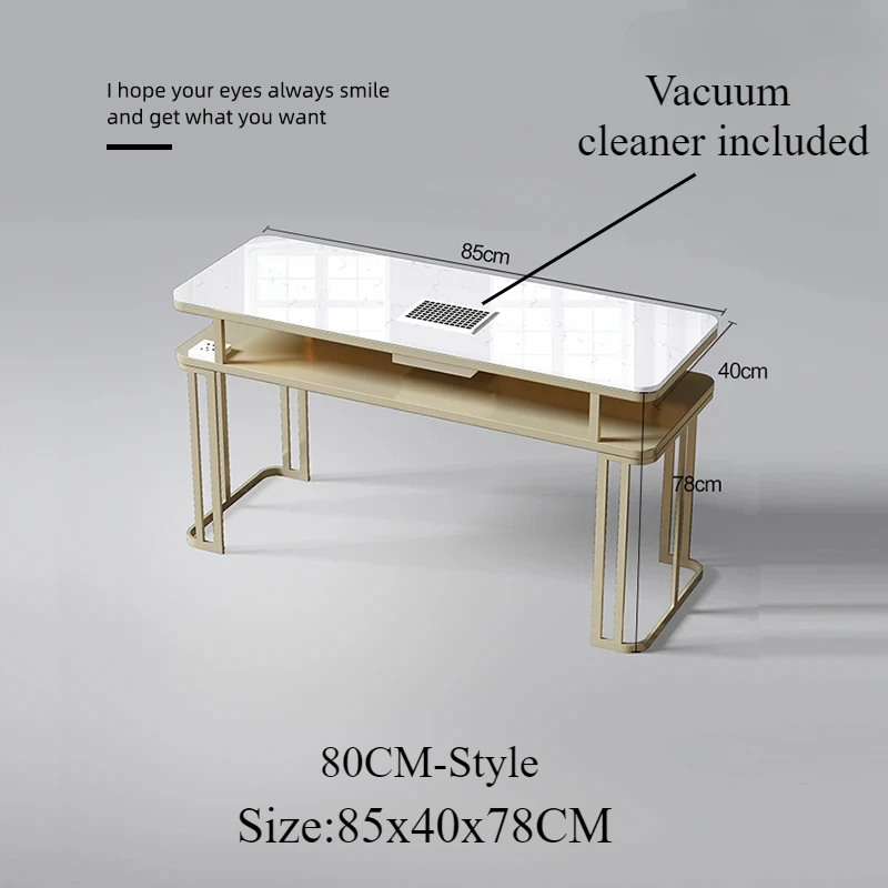 Manicure Tables Nails Desk Professional Nail Table Dressing Storage Manicure Table Vacuum Cleaner Pour Onglerie Salon Furniture