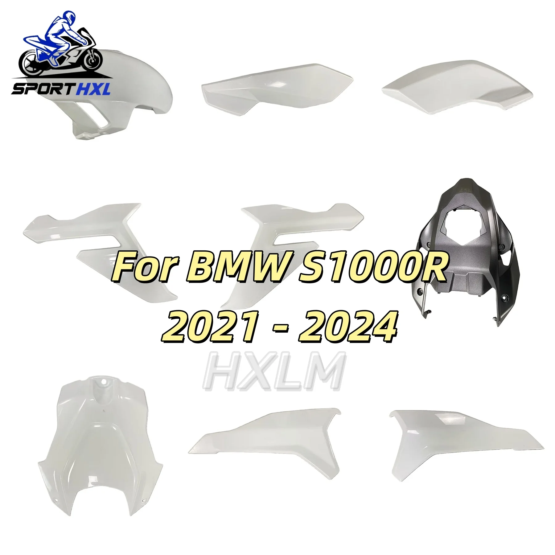 

For BMW S1000R 2021 - 2024 Fairing kit bodywork Rear Tail Front Upper Nose Fender Injection Molding Plastic Frame Side Cover