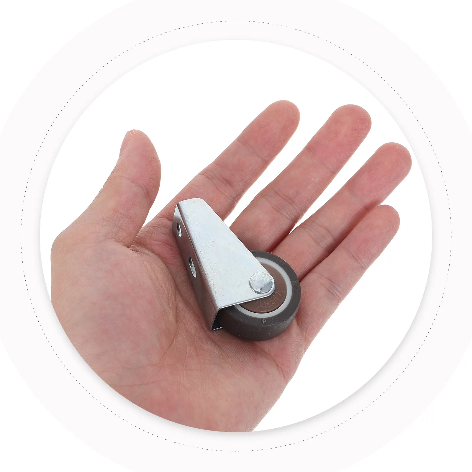 4Pcs Sliding Directional Gate Caster Wheels High Strength Steel Gate Support Wheel Correction Door Sag Rolling Swivel Caster