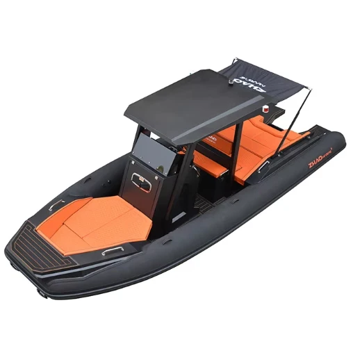 التصميم الحديث الإنقاذ نفخ يخت قارب صغير RIB Ntral وحدة التحكم نظام التوجيه Yachtrigid قارب قابل للنفخ للبيع #5