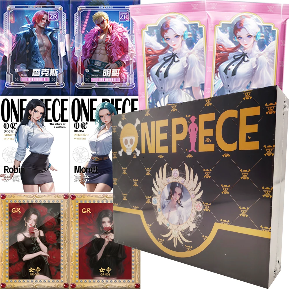 

Wholesale One Piece Exquisite Creative Collection Cards Anime Goddess Special-shaped Design Crown Queen Cards Toy Christmas Gift