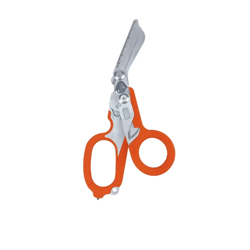 Multifunctional Emergency Rescue Shears With Strap Cutter Glass Breaker Outdoor Survival Emergency Response Tool