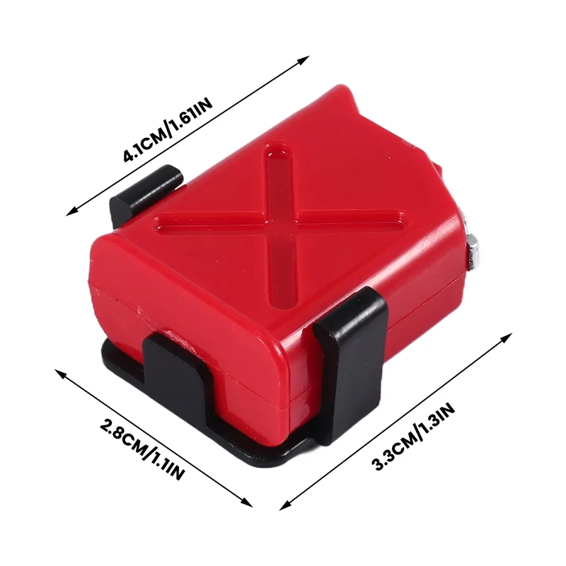 RC Rock Crawler 1:10 Accessori Mini Serbatoio Carburante Per TAMIYA CC01 Axial SCX10 90046 D90 D110 TF2 Traxxas TRX-4 Crawler Truck-[A17I