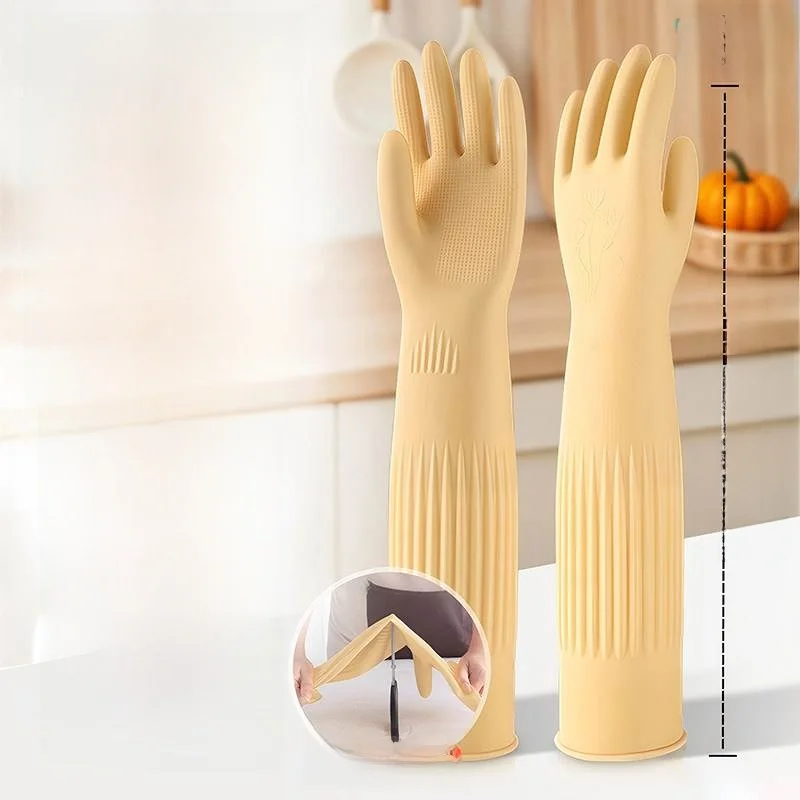 

Thiened Nitrile Gloves for Housework And Cleaning Waterproof Durable Kitchen And Laundry Gloves for Women Home ential