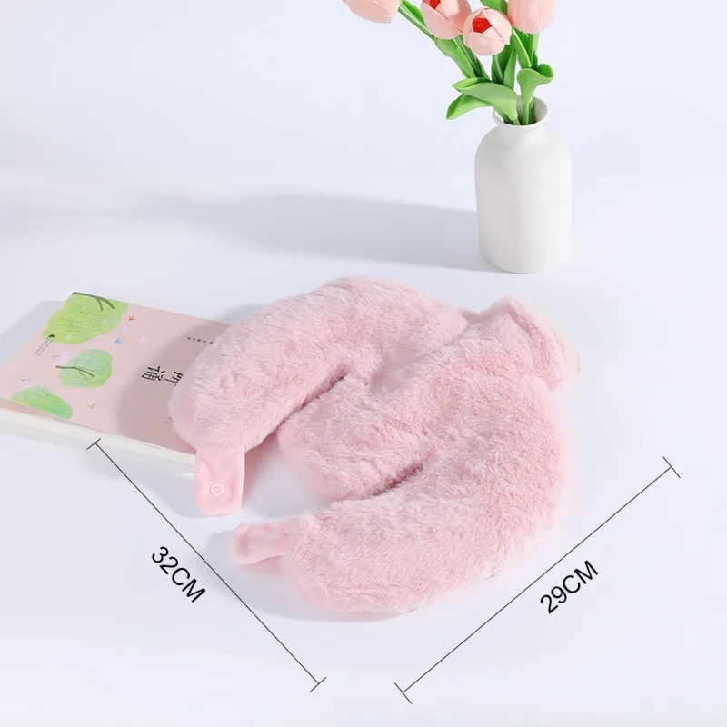U-shaped Hot Water Bag for Neck Therapy Warm Water Bag for Shoulder and Neck Pillow Water Injection for Neck Protection