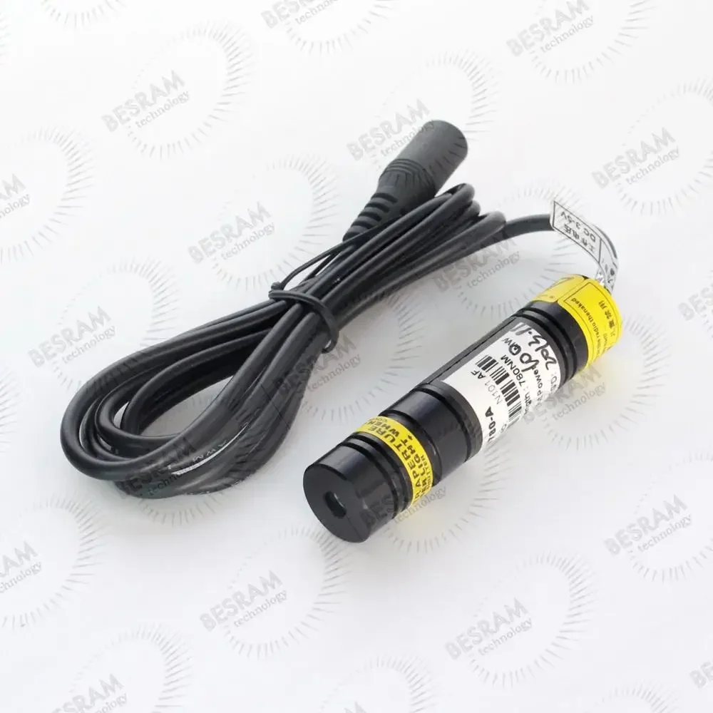 Fokus dapat digunakan 780nm 100mW IR inframerah modul Laser lensa kaca silang + adaptor + mount