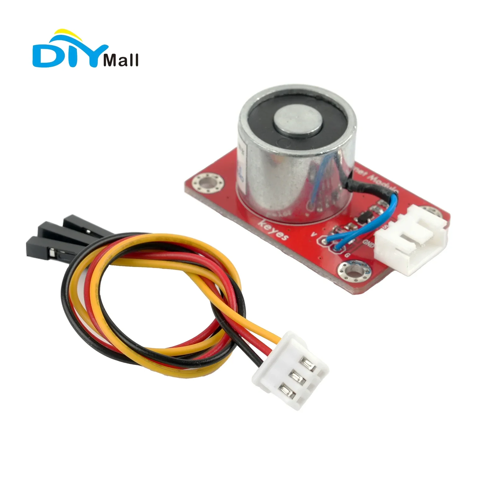 Keyes Electromagnet Module ZYE1-P20/15 Electronic Building Block Sensor with Anti-Reverse Interface for Arduino Projects