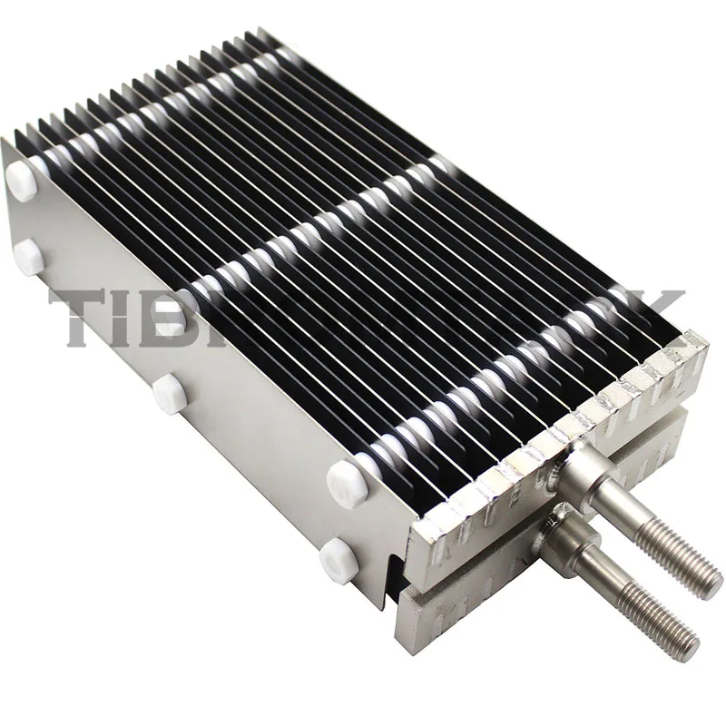 Titanium anode for Water Circulation Systems, Electrodes with Ruthenium-Iridium Coated, 12PCs Cathodes, 11PCs