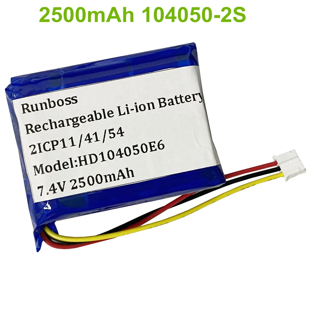 

Speaker 7.4V 2500mAh 104050-2S, 2ICP11/41/54 Battery For Philips B5/12,Fidelio B5,Fidelio HTL9100,Fidelio HTL9300, Fidelio E5 E6