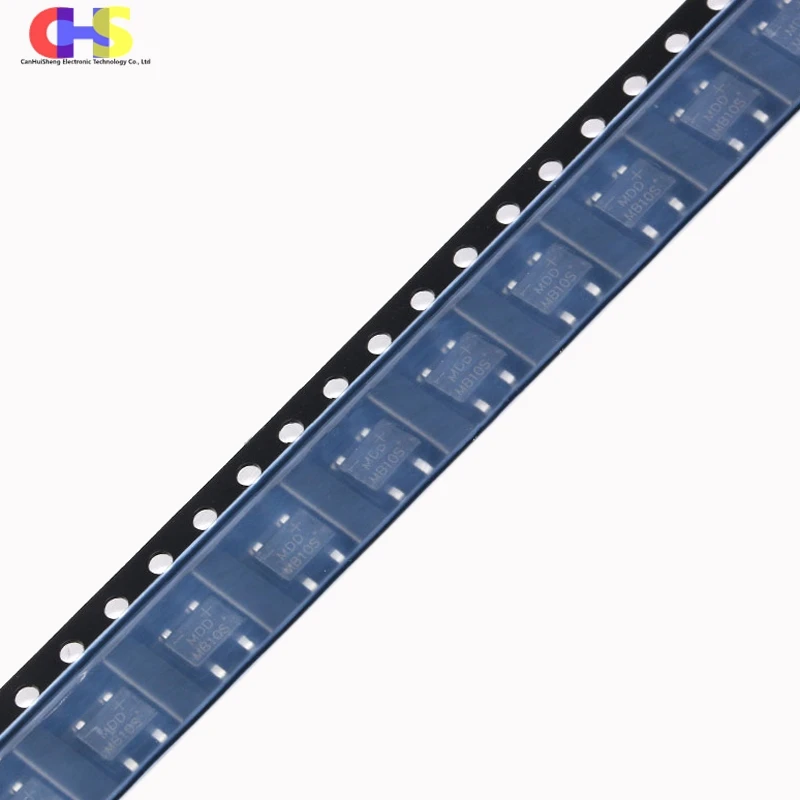 8 Values * 10pcs SMD Paket Komponen Bridge Rectifier Kit MB6S MB6F SOP-4 MB10S MB10F ABS10 DB107S DB157S DB207S