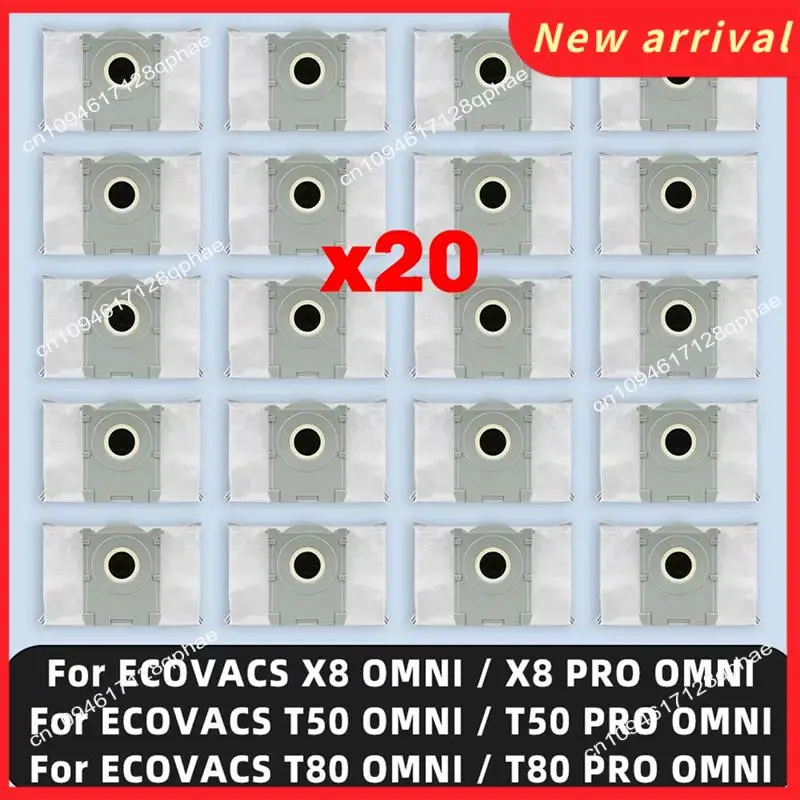 N89R Мешок для пыли для ECOVACS X8 OMNI Для ECOVACS X8 OMNI / X8 PRO OMNI / T50 Max / T50 OMNI / T50 PRO OMNI / T80 OMNI / T80 PRO OMN
