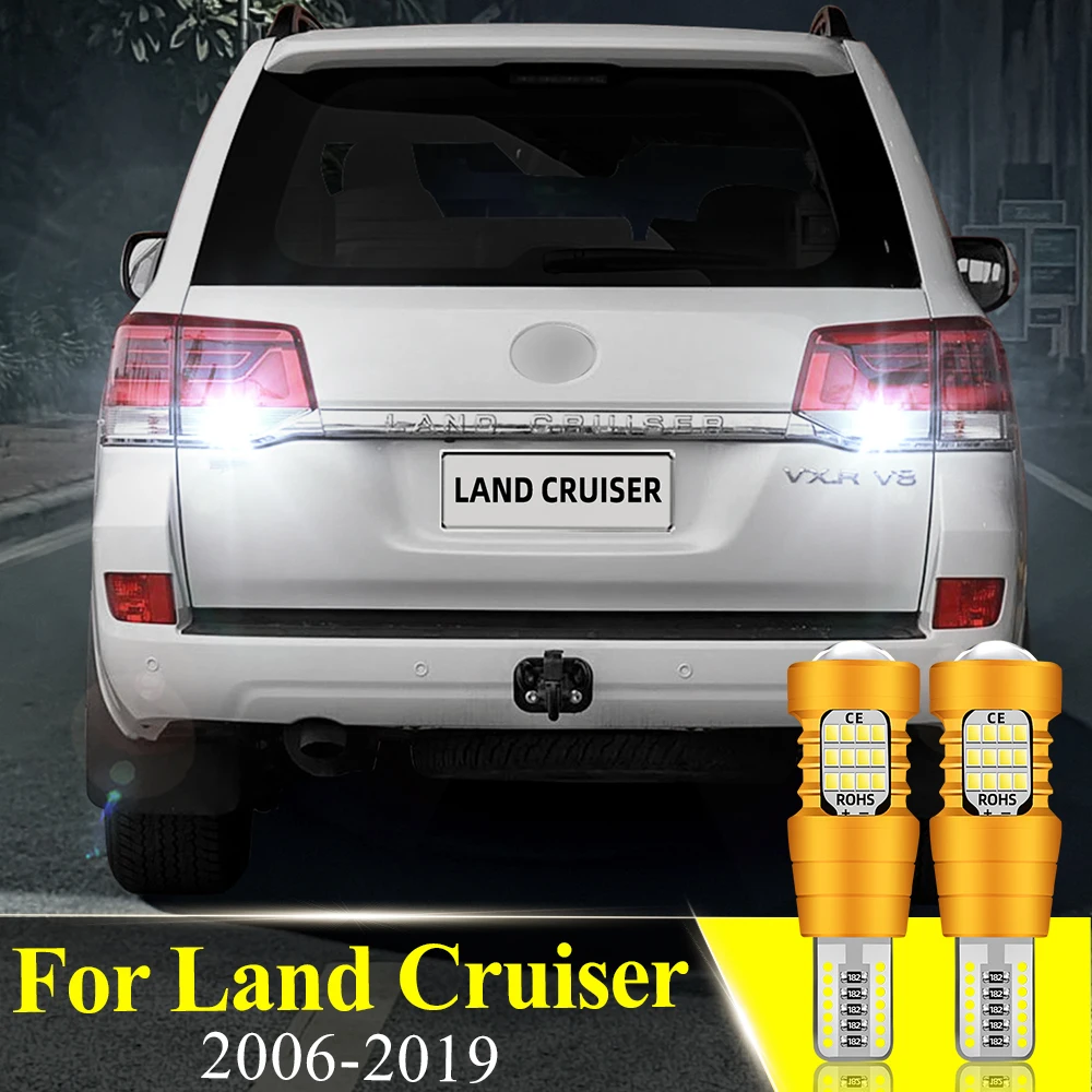 

2pcs Reversing Light For Toyota Land Cruiser 2006-2019 2018 2017 2016 2015 2014 2013 2012 Car Backup Reverse Lamp # Feux de recu