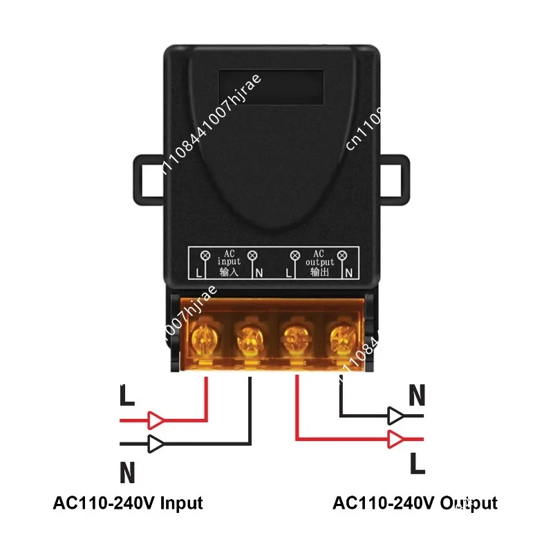 433MHz RF Remote Switch YLAC02+AK-J027 30A CE FCC PSE Certification Wireless Controller For Lamp Water Pump And Gate System C684