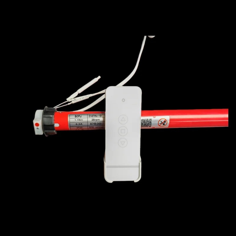 AC Tobular Motor for Roller Blinds, 110V-230V, DIY, updated your manual blinds to remote control, Used for 38mm Headtube