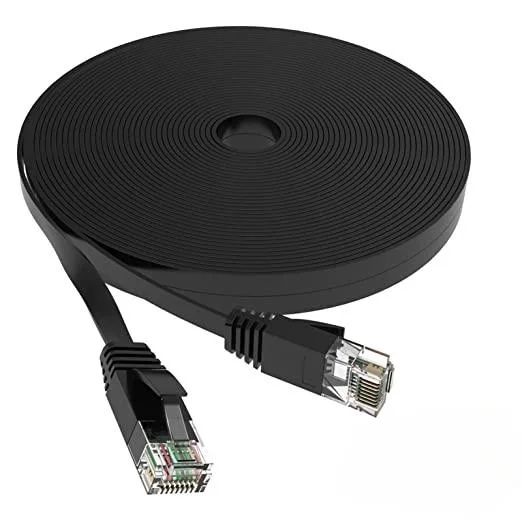Color RJ45 Flat Cable CAT6 Flat UTP Ethernet Network Cable RJ45 Patch LAN Cable Router Computer 1000 Mbps Cables